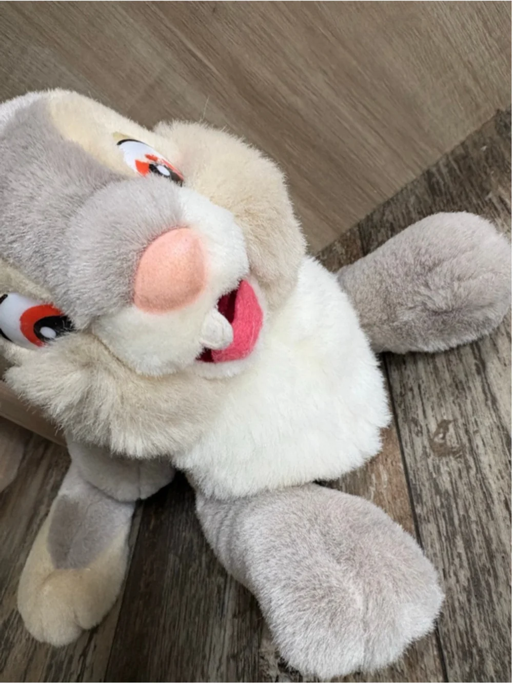 GUND Disney Vintage Thumper Bunny Rabbit Plush Lovey Stuffed Animal Bambi 11”